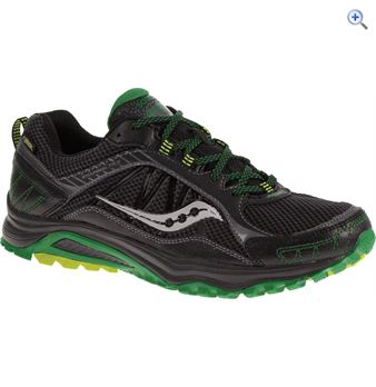 Saucony Excursion TR9 GTX Men's Trail Running shoe - Size: 10.5 - Colour: Black / Green